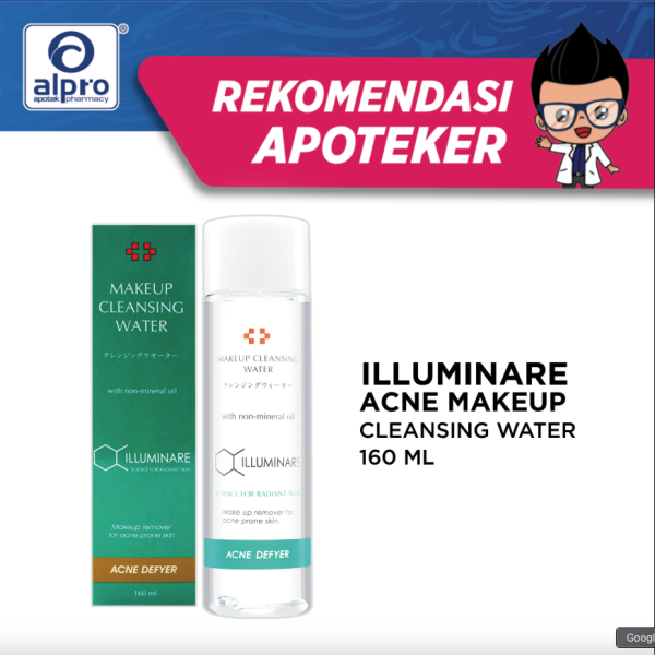 Illuminare Acne Makeup Cleansing Water 160Ml